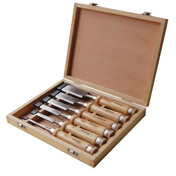 Holzmann HSS Stemmeisen-Set 6 teilig Nr. SES6TLG